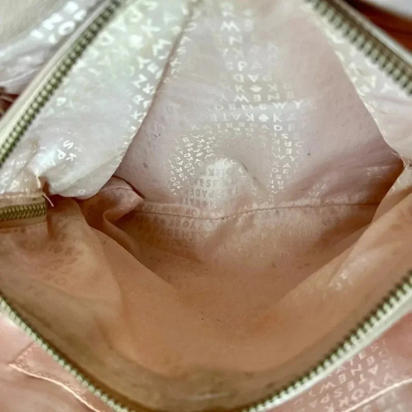 Gently Used KATE SPADE pale Pink Leather Satchel/Crossbody Bag - Picture 10 of 10